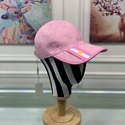 Fortok Gucci Baseball Cap Pink - 1