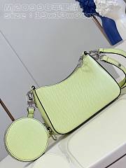 Fortok Louis Vuitton Marellini Bag Green M22651 19x13.5x6.5cm - 4