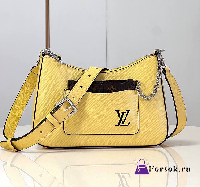 Fortok Louis Vuitton Marellini Bag Yellow M80688 25x15x8cm - 1