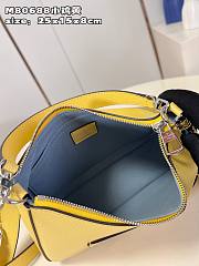 Fortok Louis Vuitton Marellini Bag Yellow M80688 25x15x8cm - 4
