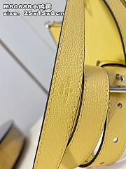 Fortok Louis Vuitton Marellini Bag Yellow M80688 25x15x8cm - 2