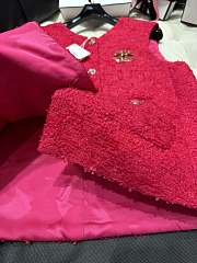 Fortok Chanel Early Autumn Vest Red - 5