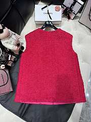 Fortok Chanel Early Autumn Vest Red - 3