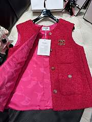 Fortok Chanel Early Autumn Vest Red - 4