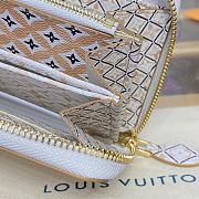 Fortok Louis Vuitton Zippy Wallet Beige 19.5×10.5×2.5cm - 2