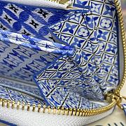 Fortok Louis Vuitton Zippy Wallet Blue 19.5×10.5×2.5cm - 6