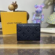 Fortok Louis Vuitton Celeste Wallet Black 10x8x3cm - 4