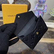 Fortok Louis Vuitton Celeste Wallet Black 10x8x3cm - 3