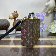 Fortok Louis Vuitton Mobile Box Messenger Case 19.2x8x16cm - 2