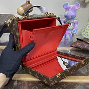 Fortok Louis Vuitton Mobile Box Messenger Case 19.2x8x16cm - 4