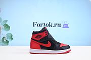 Fortok Nike Air Jordan 1 High Retro GS ‘Chicago Bulls’ Black&Red - 6