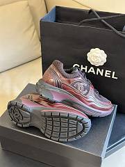 Fortok Chanel FW23 Golden Horn King Sneakers Red - 5