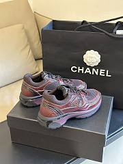 Fortok Chanel FW23 Golden Horn King Sneakers Red - 4