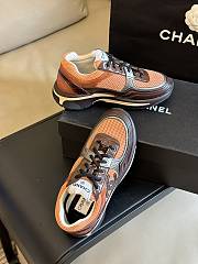 Fortok Chanel FW23 Golden Horn King Sneakers Orange - 6