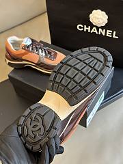 Fortok Chanel FW23 Golden Horn King Sneakers Orange - 2