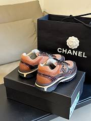 Fortok Chanel FW23 Golden Horn King Sneakers Orange - 4
