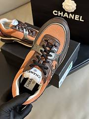Fortok Chanel FW23 Golden Horn King Sneakers Orange - 3