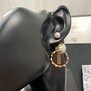 Fortok Dior Stud Earrings E1391   - 5