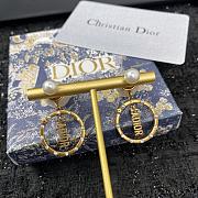 Fortok Dior Stud Earrings E1391   - 3