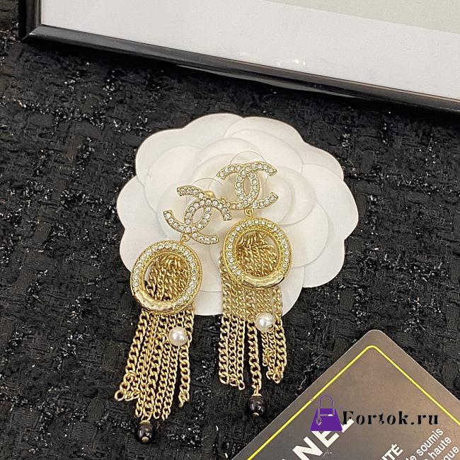 Fortok Chanel Earrings E1407  - 1