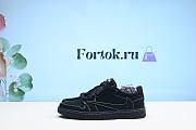 Fortok Nike Air Jordan 1 Retro Low Travis Scott ‘Black Phantom’ - 1
