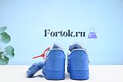 Fortok Nike Air Force 1 Low Off-White MCA University Blue Shoes - 6