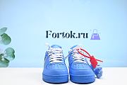 Fortok Nike Air Force 1 Low Off-White MCA University Blue Shoes - 5