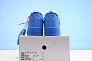 Fortok Nike Air Force 1 Low Off-White MCA University Blue Shoes - 2