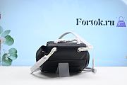 Chanel Grained Calfskin Backpack Black A93748 26cm - 6