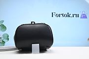 Chanel Grained Calfskin Backpack Black A93748 26cm - 5