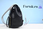 Chanel Grained Calfskin Backpack Black A93748 26cm - 4