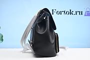 Chanel Grained Calfskin Backpack Black A93748 26cm - 3
