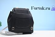 Chanel Grained Calfskin Backpack Black A93748 26cm - 2