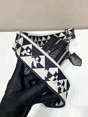 Fortok Prada Nappa Antique Multi-Pocket Shoulder Bag Black 22x10.5x7cm - 6