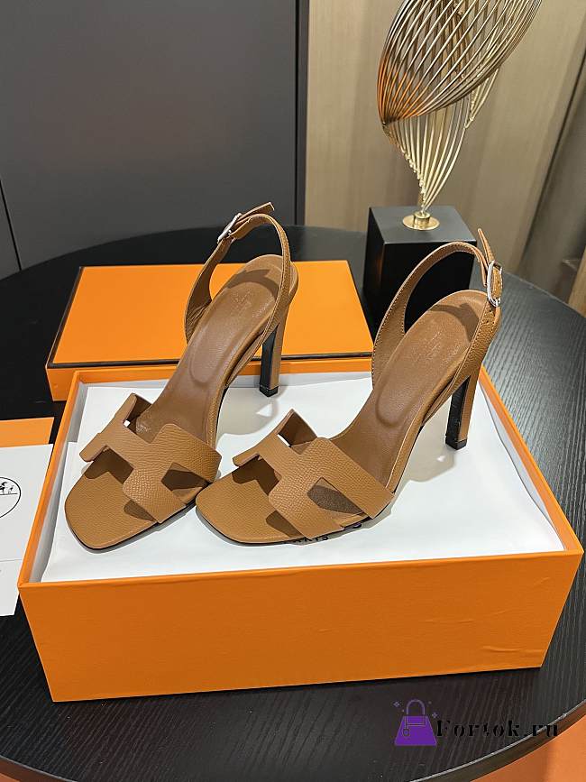 Fortok Hermes Legend Sandals Brown - 1
