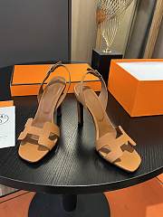 Fortok Hermes Legend Sandals Brown - 6