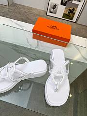 Fortok Hermes Egerie Sandals White - 5