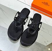 Fortok Hermes Egerie Sandals Black - 1