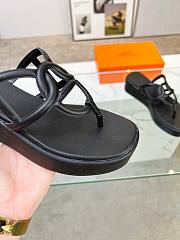 Fortok Hermes Egerie Sandals Black - 4