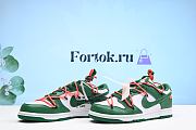 Fortok Nike Dunk Low Off-White Pine Green - 5