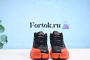 Fortok Air Jordan 12 Black & Brilliant Orange - 2