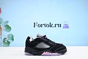 Fortok  Air Jordan 5 Retro Low ‘Dongdan’ Black & Purple - 6