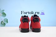 Fortok Nike Air Jordan 6 Retro Toro Bravo Black Red - 2