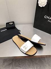 Fortok Chanel Mules White - 3