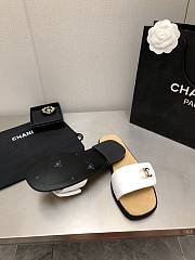Fortok Chanel Mules White - 2