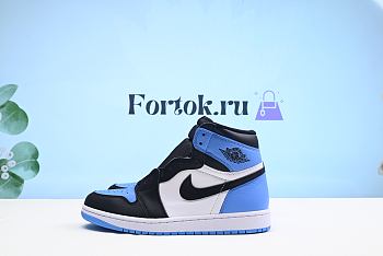 Fortok Air Jordan 1 Retro High OG DZ5485-400 Black Blue