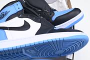 Fortok Air Jordan 1 Retro High OG DZ5485-400 Black Blue - 2