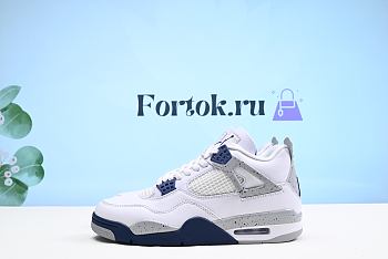 Fortok Jordan 4 Retro ‘Midnight Navy’ Shoes