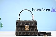 Fortok Fendi Vintage Brown Bag 21cm - 1