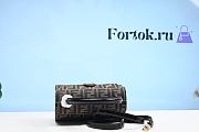 Fortok Fendi Vintage Brown Bag 21cm - 5